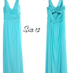 Elegant Blue Evening Gown